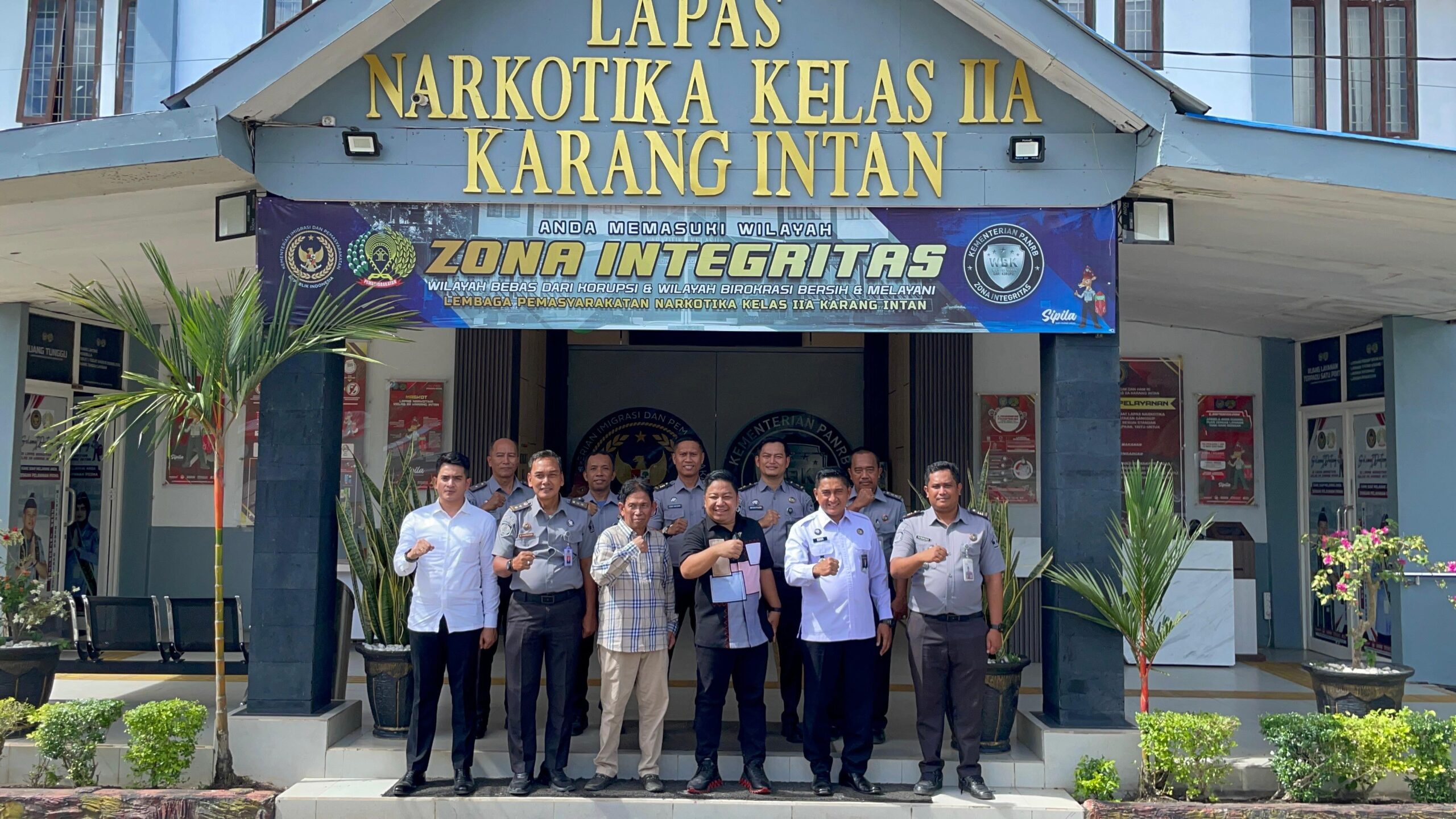 Anggota Komisi XIII DPR RI Kunjungi Lapas Narkotika Karang Intan, Apresiasi Program Pembinaan Warga Binaan