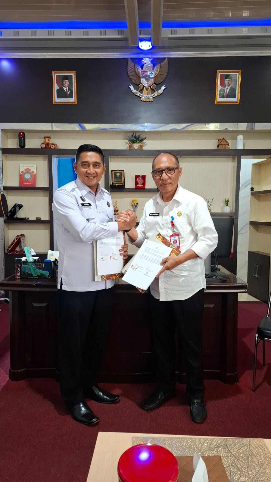 Lapas Narkotika Karang Intan Jalin Kolaborasi Dinas Ketahanan Pangan dan Perikanan Banjar; Budidaya Ikan Haruan