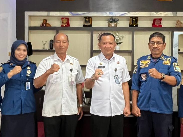 Perkuat Mitigasi Darurat, Lapas Narkotika Karang Intan Bangun Sinergi Strategis dengan Dinas Pemadam Kebakaran Kab. Banjar